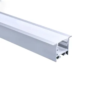 Modern Surface Mounted Suspension Pendant Ceiling Office Linear Lighting 6000 Series Aluminum Profiles LED Light Channel