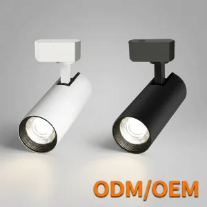 Modern Track Lights Rail Lighting System LED Adjustable Track Lamp Fixture Indoor Ceiling Retail Shop Focus Spot Led Track Light