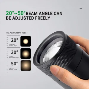 Modern Triac Dimming Remote Control 4000K 3000K Adjustable 5-Year Warranty Zoomable COB LED Spotlights for Art Display Case