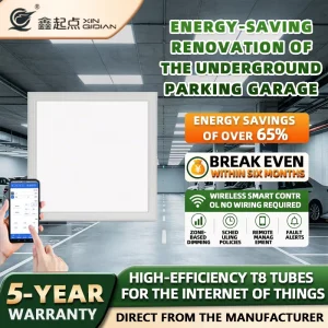 Modern Ultra Slim 120LM W IoT Smart 48W 600x1200mm 6500K No Flicker Energy Saving Office Recessed Commercial LED Panel Light