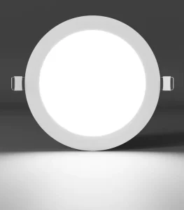 Modern Ultra Slim Recessed Round Square LED Panel Light IP20 3000 4000 6500K Home Office Mall Lighting Aluminum 3