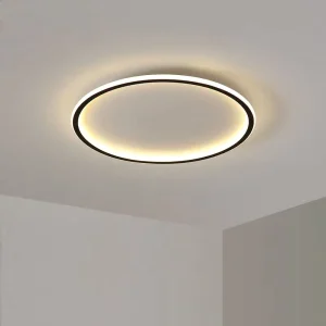 Modern Ultra Thin LED Ceiling Light Round Light Fixture Simple Ceiling Light for Bedroom and Bathroom
