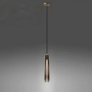 Modern Villa Hotel Light Luxury Crystal Chandelier Bedroom Bedside Living Room Dining Room Bar Counter Single Head Small Pendant