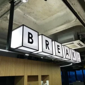 Modern Waterproof Advertising LED Lighting Box for Outdoor Promotion