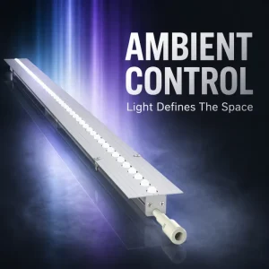 Modern Waterproof Led Linear Light Wall Washer DC24V Recessed Light Aluminum Alloy Profile for Large Building Area City