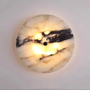 Modern simple luxury stone wall light high grade LED ambient lamp for living room TV wall and bedroom bedside decoration