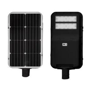 Modular 2500lm Die cast Aluminum All in One Solar Street Light LiFePO4 IP65 Warranty for Village Roadand Yard