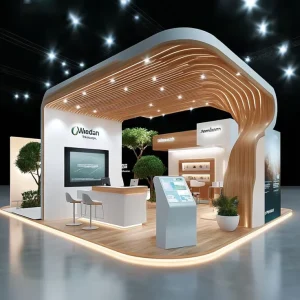 Modular Assembly Exhibition Booth for Modern Fashion Pop Up Store Mall Event Display