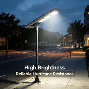 Modular Die Casting Aluminum IP66 Waterproof Highway Road All-in-One Solar LED Street Light High CRI 80 3-Year Warranty