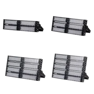 Modular High Bright LED Flood Light 200W300W 400W Warm White IP66 Waterproof Aluminum Heat Sink Outdoor Stadium Tunnel Lighting