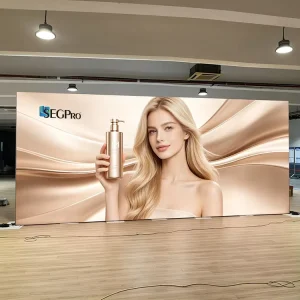 Modular Lightbox Customization Exhibition Booth Factory Direct Sales SEG Lightbox Advertising Fabric Light Box Display