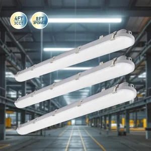 Moisture Proof Warehouse Cold Room Light Waterproof Light IP65 4ft Linear LED Tri Proof Light