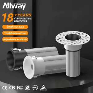 More Driver Choose Indoor Hotel Home 3W 5W 10W Recessed Mounted Round LED Spotlight