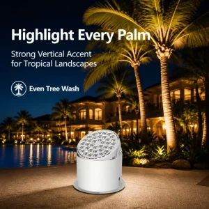 Most Popular Waterproof IP65 AC DC LED Spotlight for Yard Patio Garden Lawn Decoration with 5 Year Warranty and High CRI 95