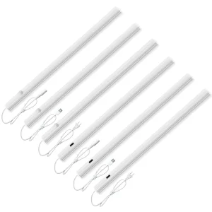 Motion Sensor LED Light 12V 110V 220V Under Cabinet Lighting Embedded Aluminum LED Strip Slim LED Light Bar