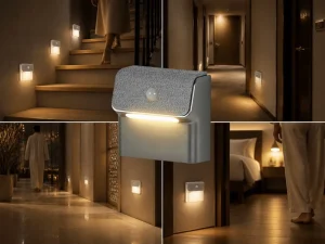 Motion Sensor LED Light Rechargeable Dimmable Night Light Cabinet Light for Wardrobe Closet Bedside Corridor Lighting LDN0001 21