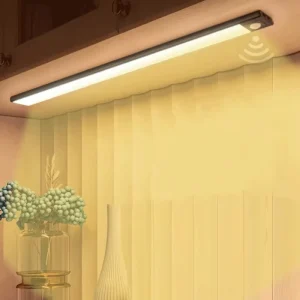 Motion Sensor Light Wireless LED Night Light USB Rechargeable Lamp for Kitchen Cabinet Wardrobe Staircase Backlight