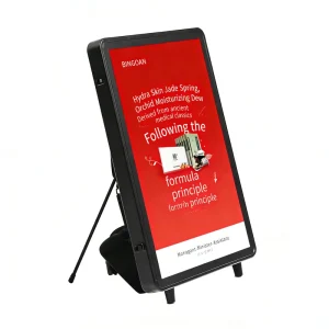 Movable Digital LED Advertising Billboard Walking Backpack Light Box with 2000 Nits Brightness Lightweight Design