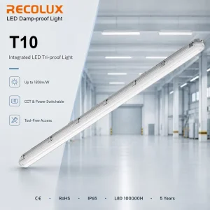 Multi Function LED Tri Proof Light With Sensor EM 3H DALI 2.0 Luminaire for Industrial Projects