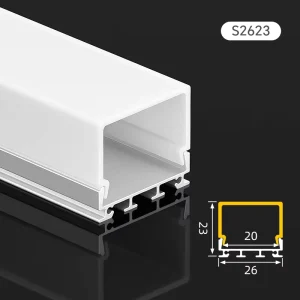 Multi Side Emitting LED Aluminum Profile Linear Lighting Channel for Indoor Decorative Architectural Lighting