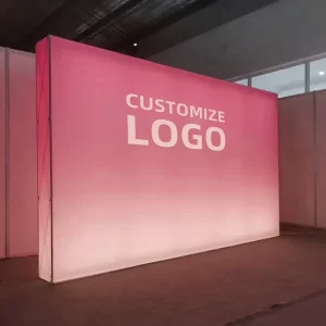 Multi size Suitable for Advertising Custom Printing LED Light Box Backlight Portable Trade Show Tension Cloth