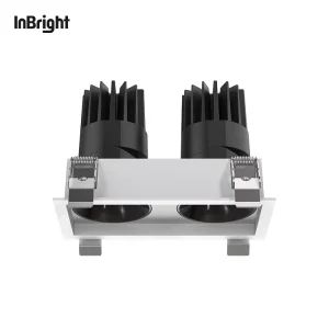 Multiple Grille Anti Glare CREE LED Downlight 8W 18W 25W Recessed IP65 Modern Hotel Use COB Ceiling Spotlight