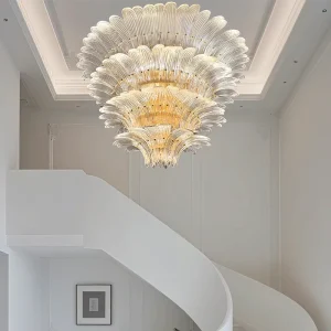 Murano Hand Blown Glass Chandelier Designer Lamps Living Room Decorative Style Pendant Light Nordic Modern Bar Chandelier