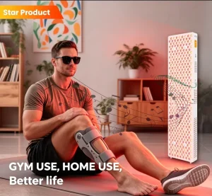 Music APP 2160W Overheat Protect LED Light Therapy Machine Infrared Light Therapy Full Body Red Light Therapy Panel