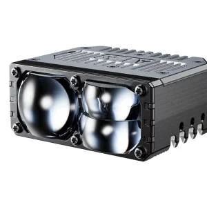 NV 5 Upgraded Universal High Power LED Grille Auxiliary Light 12V 75W 3 LENS Driving Spotlight for SUV Pickup Truck