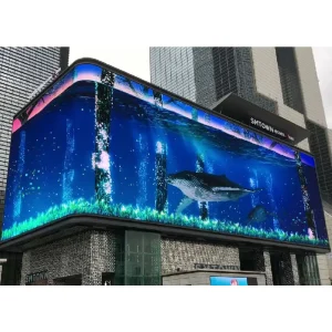 Naked eye 3D Ecran Led Etanche LED Cabinet HD Wall mounted LED Video Wall for Shopping Mall Advertising LED Display Screen