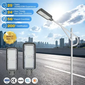 NanDe High Performance High Power Outdoor Parking Lot Lighting Factory 100w 150w Led Street Light
