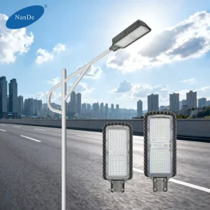 NanDe Sells Municipal Engineering Parking Lot Garden Lighting AC Power Supply Manufacturer 100W 150W LED Street Lamp