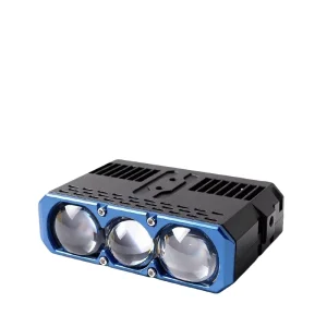 New 2Pcs Car & Motorcycle Spotlights Fan Led Grille Lights High/Low Beam External Auxiliary Lights 12V 110W Off-road Truck