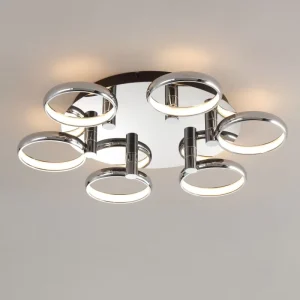 New Design 36W Ceiling Lights for Living Room Modern 36W Chrome Plated Led Ceiling Light