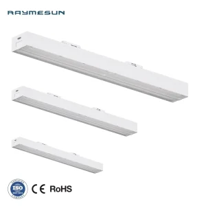 New Design Aluminum Lamp Body Commercial Track Light 40W High Lumen LED Linear Track Light for Shop Supermarket