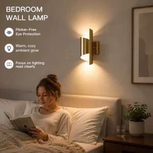 New Design Decoration Wall Lamp Wall mounted up and Down Wall Lamp Indoor Bedroom & Hotel Decoration