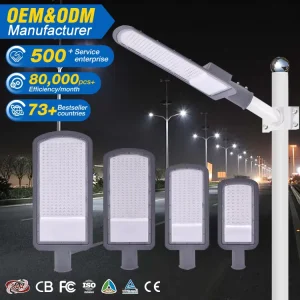 New Design Outdoor Ip66 Waterproof Aluminium Smd 50 100 150 200w Led Street Light
