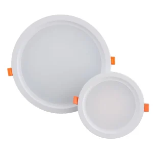 New Design Recessed Indoor Lighting Round Ceiling LED Light Panel Adjustable Downlight