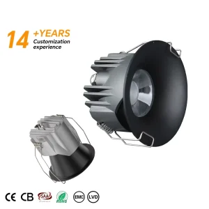 New Design Spotlights Adjustable Waterproof LED Recessed Downlight 10W 12W 18W 25W Double Head Adjustable LED Spot Lights