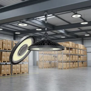 New Design Waterproof IP65 3CCT Industrial Lamp 100W 150W 200W UFO High Bay Led Light Warehouse