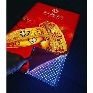 New Dynamic Backlight Panel LED Advertising Sign Fashion Flashing Fabric Faced Light Box Light Box Manufacturer