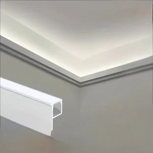 New Item Plasterboard Led Channel Diffuser for Ceiling Wall Decoration Lighting Aluminum Profile 3m