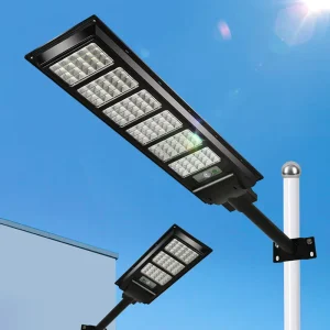 New Solar Street Light Integrated Courtyard & Wall Lamp with Human Body Induction IP65 Smart Garden Light With Remote Control