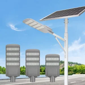 New Split Ip65 Remote Control 100W 200W 300W 400W 500W 25Ah 45Ah 55Ah 80Ah 100Ah Battery Aluminum Pc Led Solar Street Light