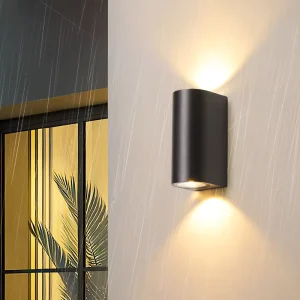 New Style Cylinder Luxury LED Wall Lamp 3000K Ra80 3 Year Warranty Aluminum Indoor Outdoor Use Villas Modern Simple Design IP65