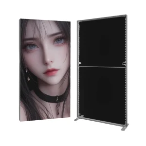 New Style Edge lit Aluminum Profile Rectangle Floor Standing High Brightness LED 5000 Lumens Backlit Light Box Advertising