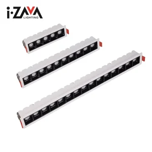 New Trend Indoor Living Room Creative Decoration 10w 20w 30w Smd Aluminum Led Grille Lamp