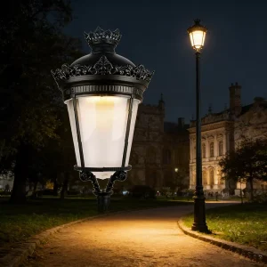 New Urban Decorative Palacio Fernendino Luminarias LED Light Garden Light IP66 Rated LED Post Top Light Street Light