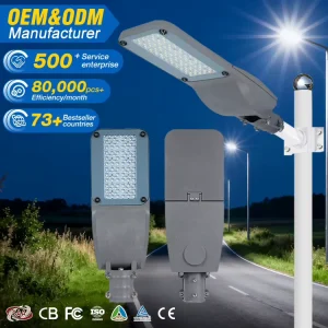 Newest Arrival Outdoor Lighting Ip65 Waterproof Aluminum 30 50 100 150 200Watt Smd Street Led Light