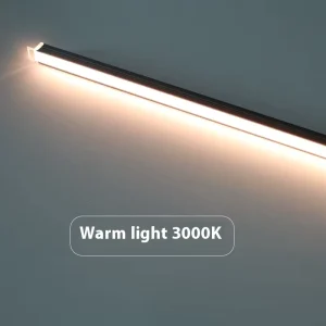 No Welding Embedded LED Strip Light for Kitchen Cabinets Shelves Modern Wall Mounted Waterproof Dimmable Light